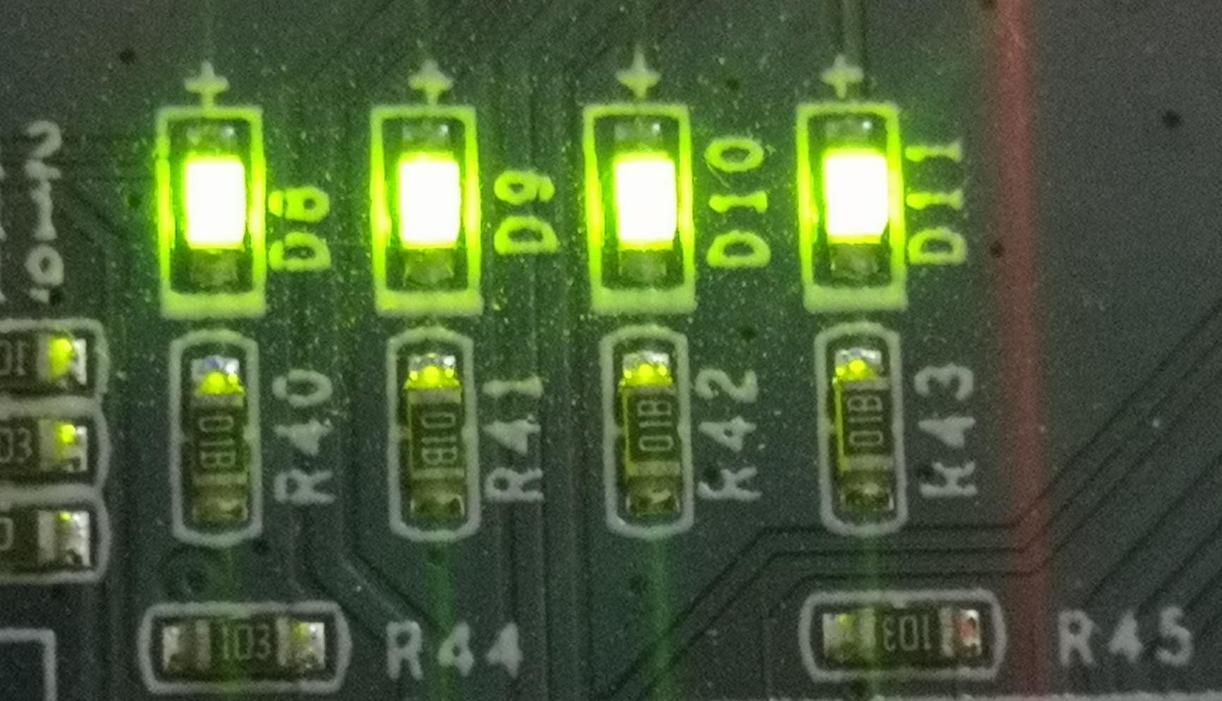 User Leds Default DTS Boot